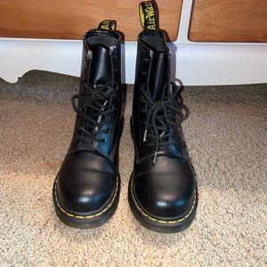 Doc Martin 1460 Women’s Smooth Leather Lace Up Boots